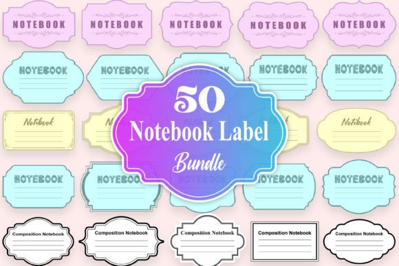 Design Smarter: The Notebook Label Bundle for KDP Creators