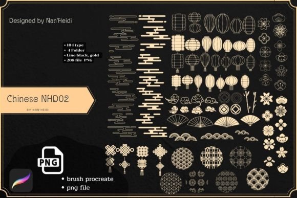 Exploring 104 Chinese NHD02 by Nan'Heidi: A Designer's Asset Review