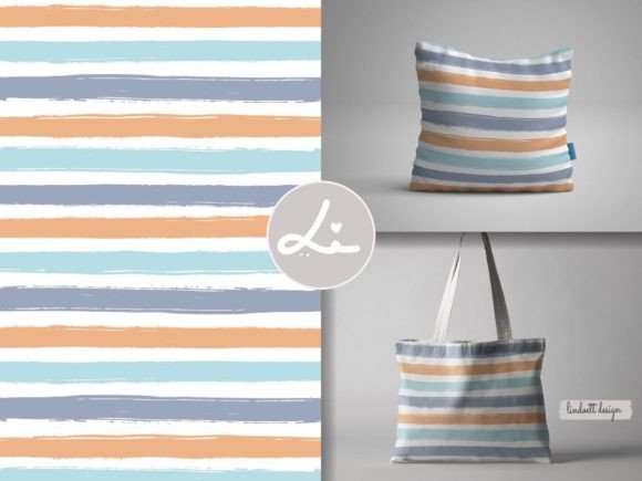 Hand Drawn Striped Seamless Pattern: Your Go-To Design Asset