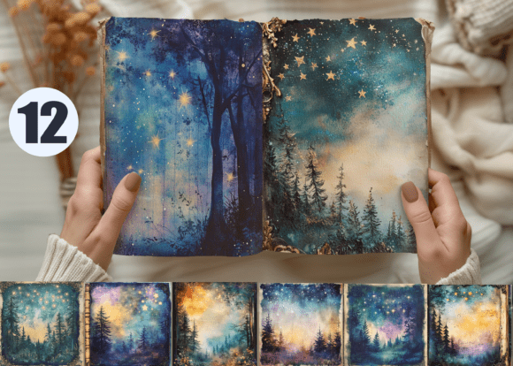 Magical Starry Forest Junk Journal: A Designer's Guide