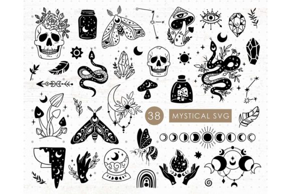 Mystical Witchy Collection SVG Cricut: Your Magical Design Toolkit