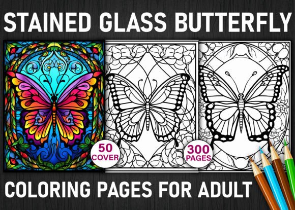 Stained Glass Butterfly Coloring Pages: A Creative Toolkit for Modern Design