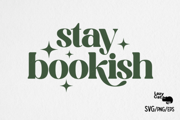 Stay Bookish: A Creative Font for Readers & Designers