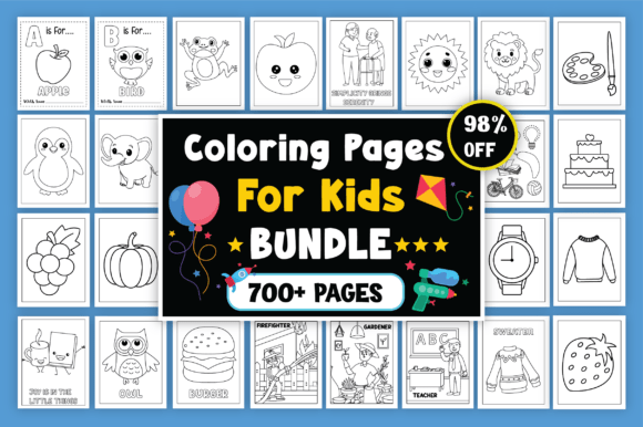 Unlocking Creativity with the 700+ Page Coloring Bundle
