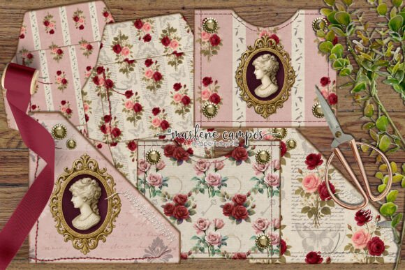 Victorian Ephemera Kit for Junk Journal: Vintage Charm for Modern Projects